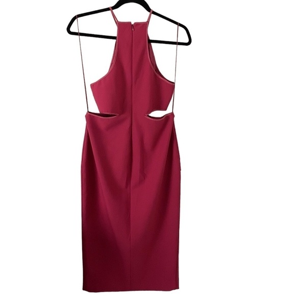 Cinq a Sept Orchid Halter Yael Dress - Picture 11 of 16
